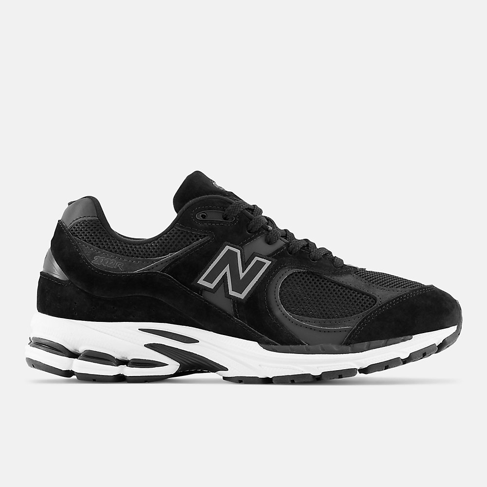 New Balance 2002R Shoes Black with Phantom and Gunmetal